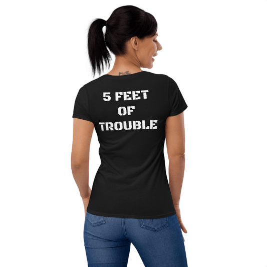 Chabely Quote T-shirt Trouble