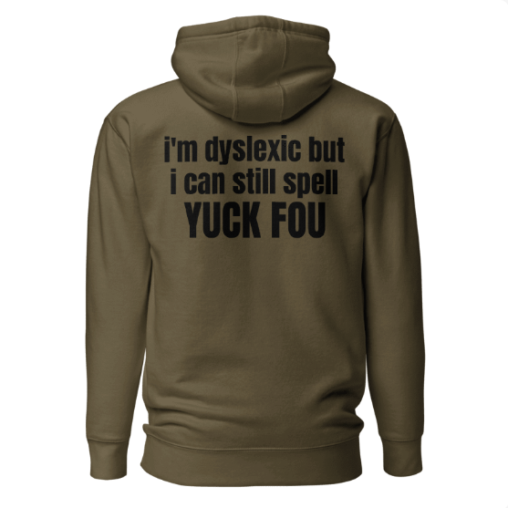 Festival Hoodie "Dyslexic"