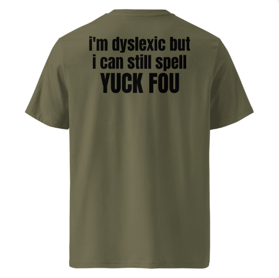 Festival Oversized T-shirt "Dyslexic"