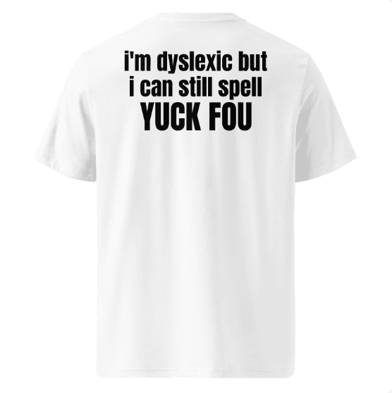 Festival Oversized T-shirt "Dyslexic"
