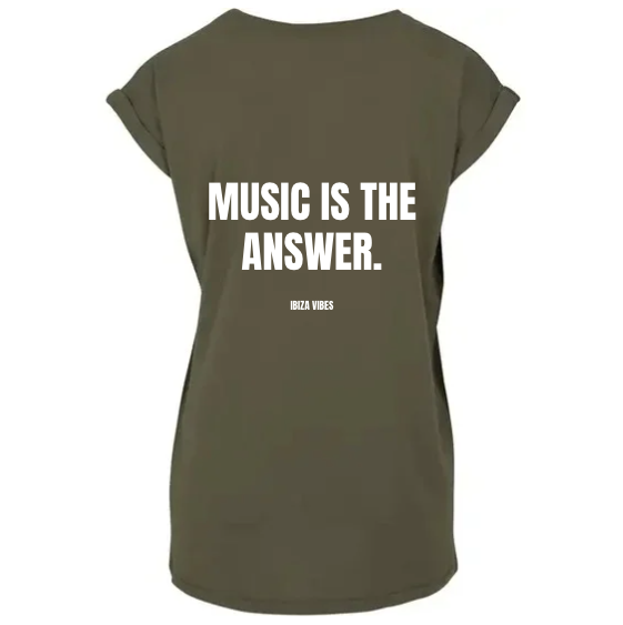 Festival Women's T-shirt "Answer."