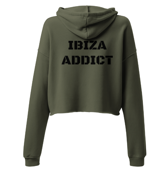 Ibiza Cropped Hoodie Addict