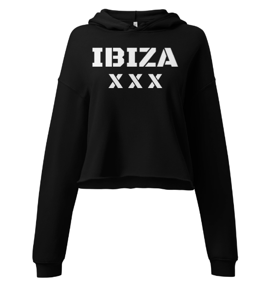 Ibiza Cropped Hoodie TripleX