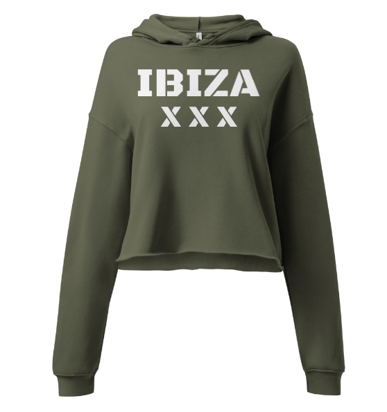 Ibiza Cropped Hoodie TripleX