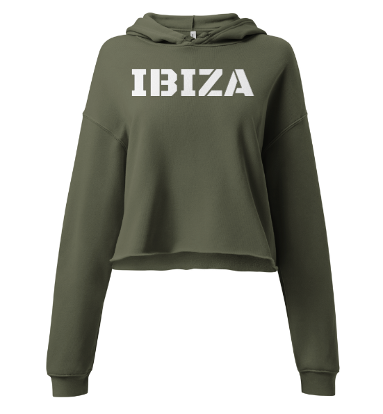 Ibiza Cropped Hoodie Vibes Kids