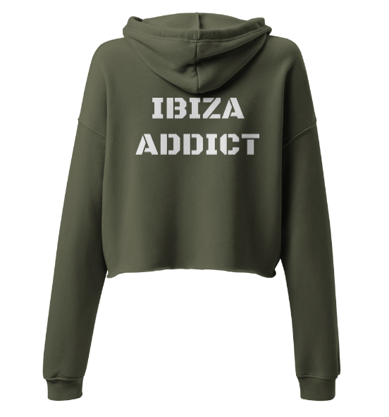 Ibiza Cropped Hoodie Addict