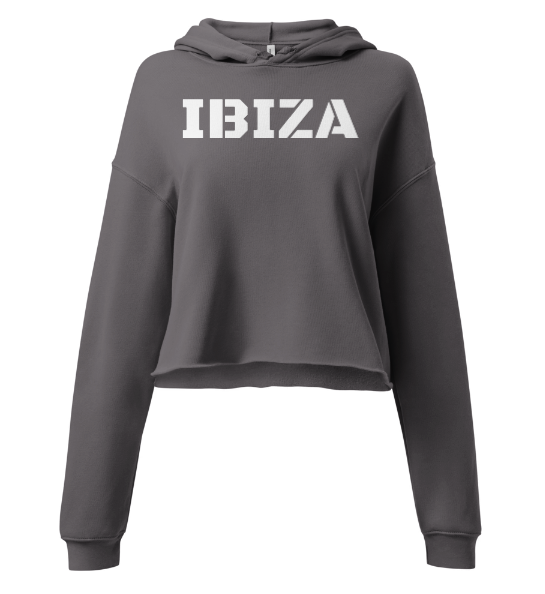 Ibiza Cropped Hoodie Vibes