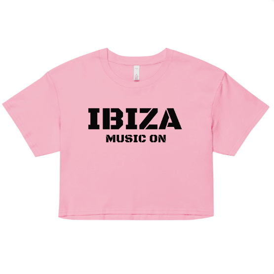 Ibiza Cropped T-shirt Music