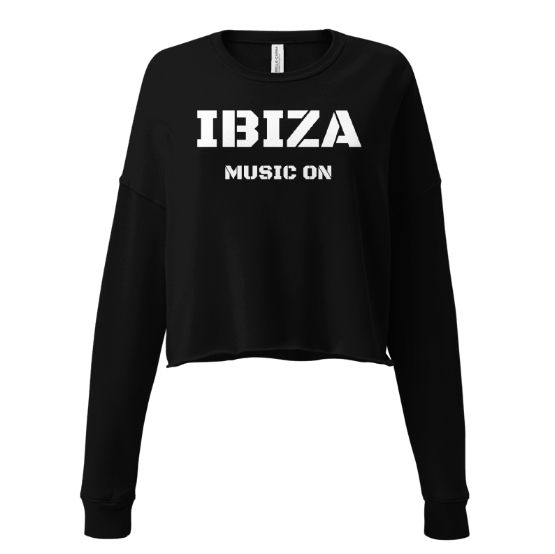 Ibiza Cropped Sweater Music Kids