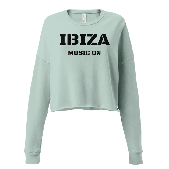 Ibiza Cropped Sweater Music Kids