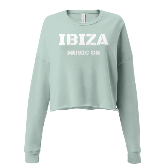 Ibiza Cropped Sweater Music