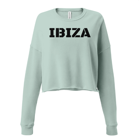 Ibiza Cropped Sweater Vibes