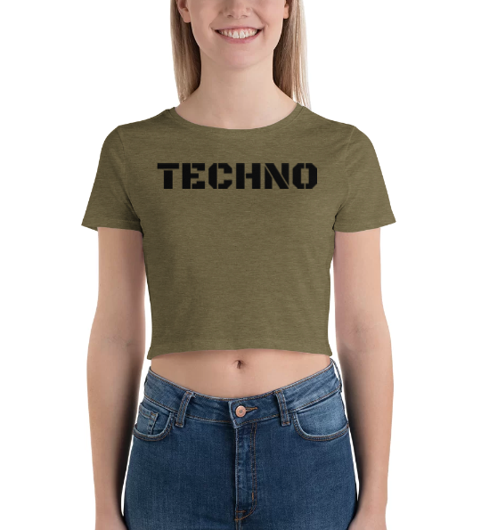 Techno Cropped T-shirt Classic