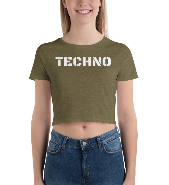 Techno Cropped T-shirt Classic