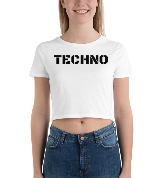 Techno Cropped T-shirt Classic