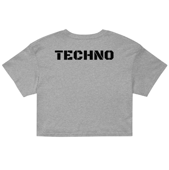 Techno Cropped T-shirt Horizon