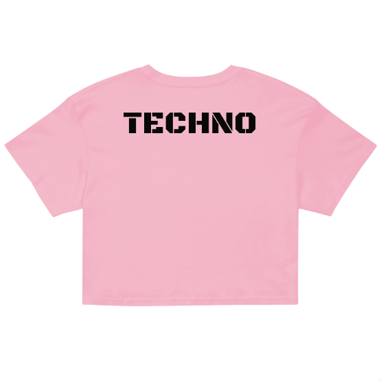 Techno Cropped T-shirt Horizon