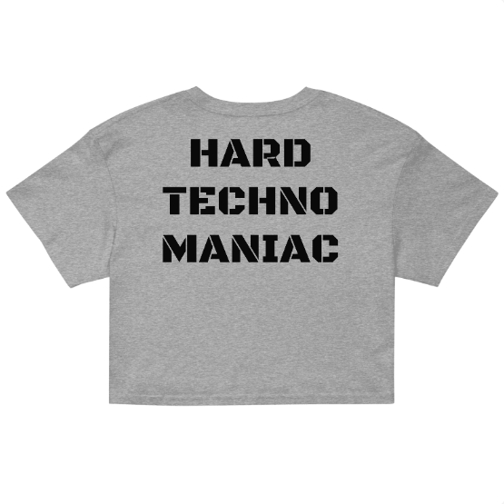 Techno Cropped T-shirt Maniac