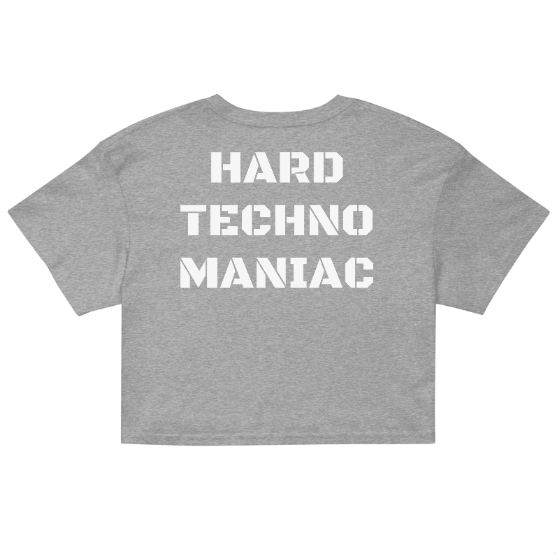 Techno Cropped T-shirt Maniac