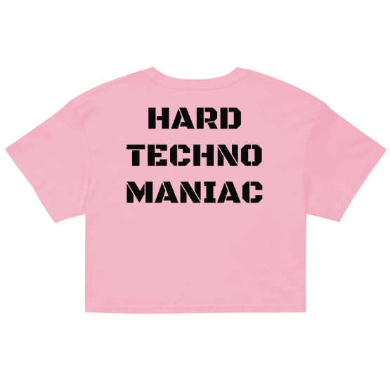 Techno Cropped T-shirt Maniac