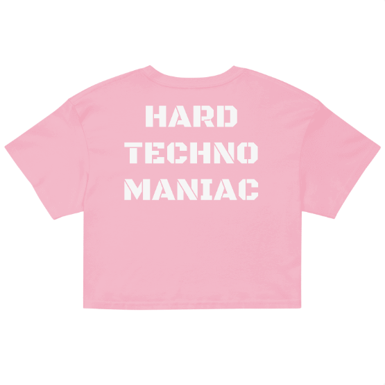 Techno Cropped T-shirt Maniac