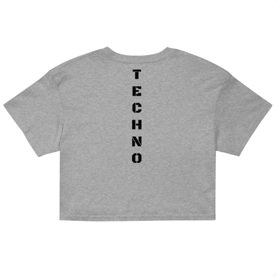 Techno Cropped T-shirt Vertigo