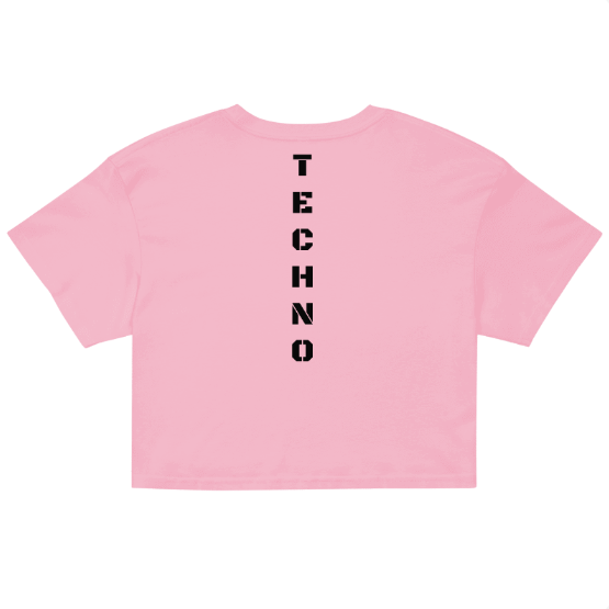 Techno Cropped T-shirt Vertigo