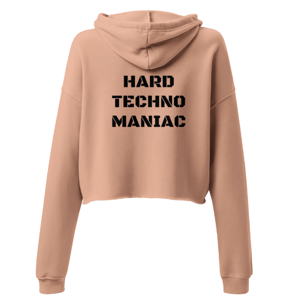 Techno Cropped Hoodie Maniac