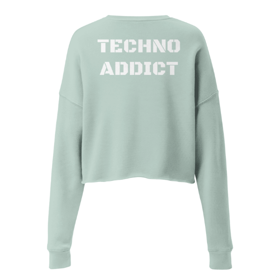 Techno Cropped Sweater Addict