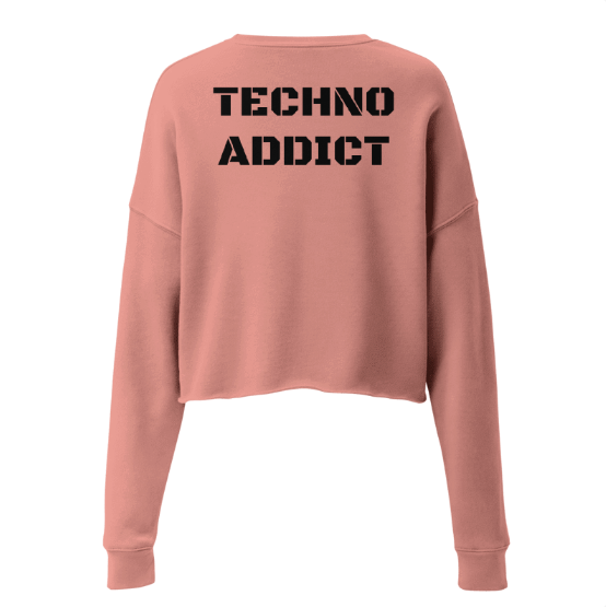 Techno Cropped Sweater Addict