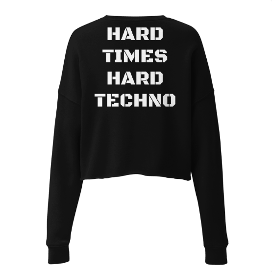 Techno Cropped Sweater Hard Times