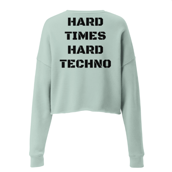 Techno Cropped Sweater Hard Times