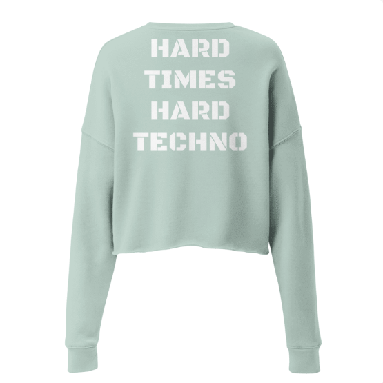 Techno Cropped Sweater Hard Times
