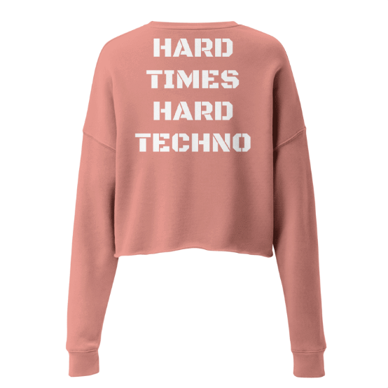 Techno Cropped Sweater Hard Times