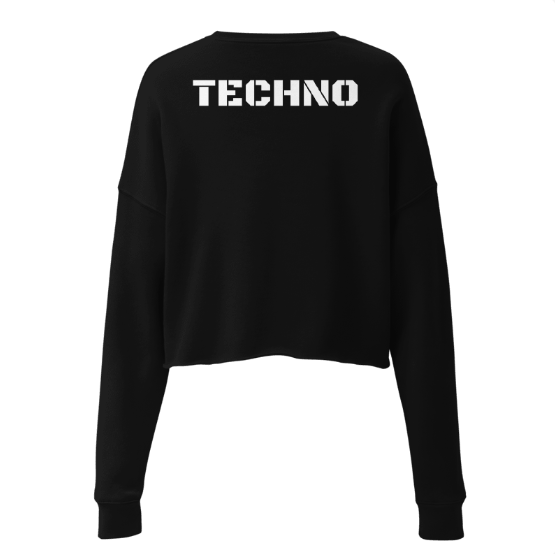 Techno Cropped Sweater Horizon