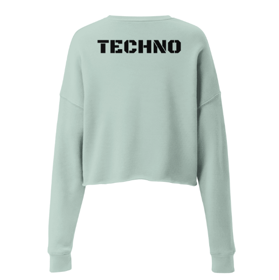 Techno Cropped Sweater Horizon