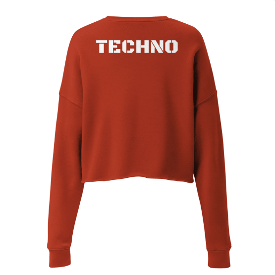 Techno Cropped Sweater Horizon