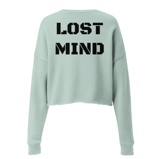 Techno Cropped Sweater Lost Mind