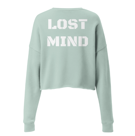 Techno Cropped Sweater Lost Mind