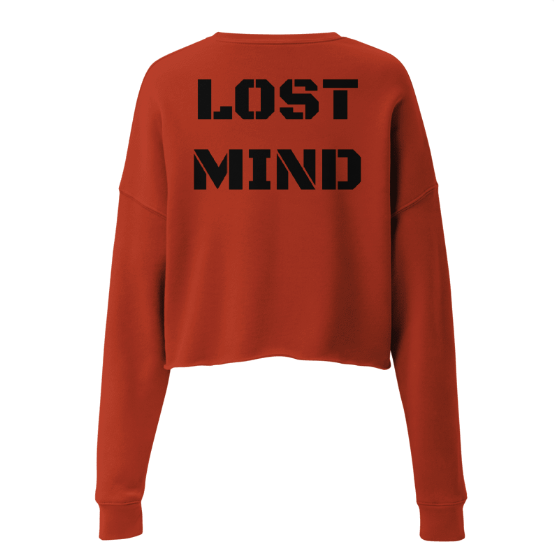 Techno Cropped Sweater Lost Mind