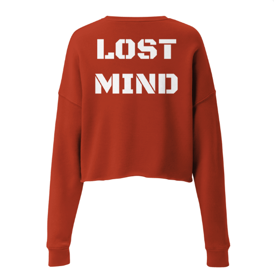 Techno Cropped Sweater Lost Mind