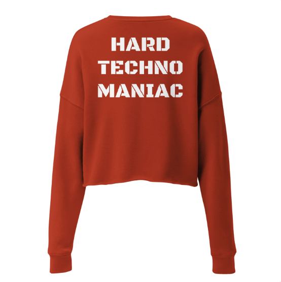 Techno Cropped Sweater Maniac