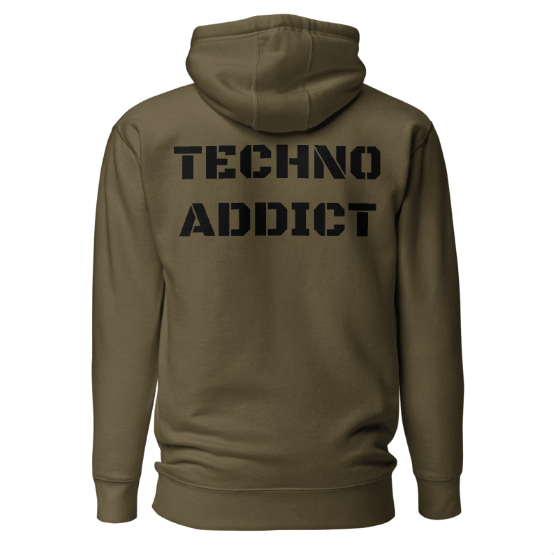 Techno Hoodie Addict