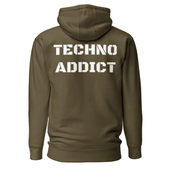 Techno Hoodie Addict