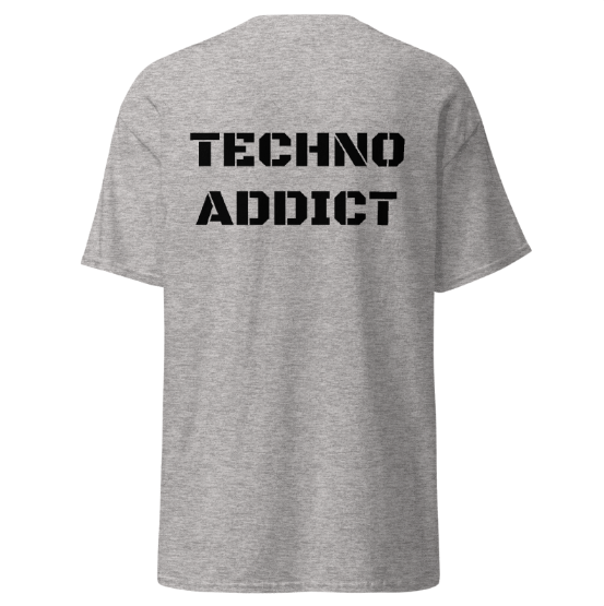 Techno T-shirt Addict