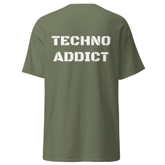 Techno T-shirt Addict