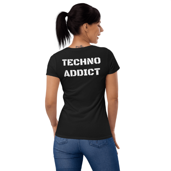 Techno Women's T-shirt Addict