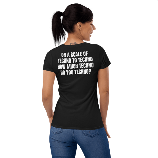 Techno Women's T-shirt Scale