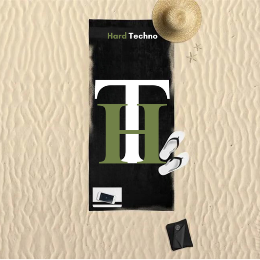 Techno Beach Towel HT