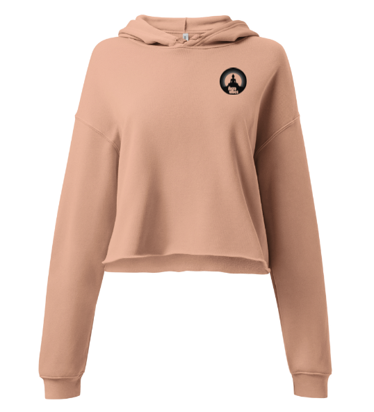 Techno Cropped Hoodie Music D